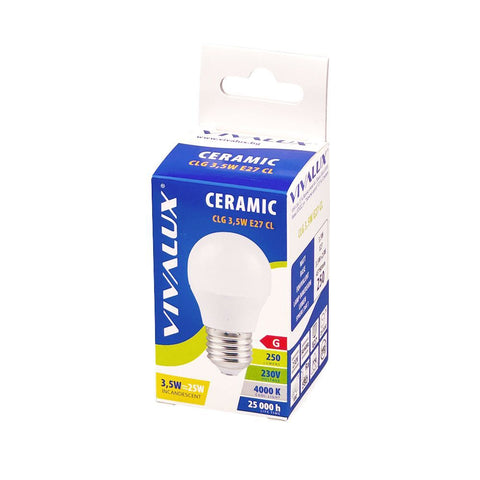 CLG 3;5W E27 CL 4000K CERAMIC LED