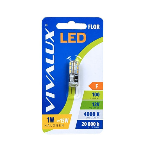 FL 1W G4 CL 4000K FLOR LED