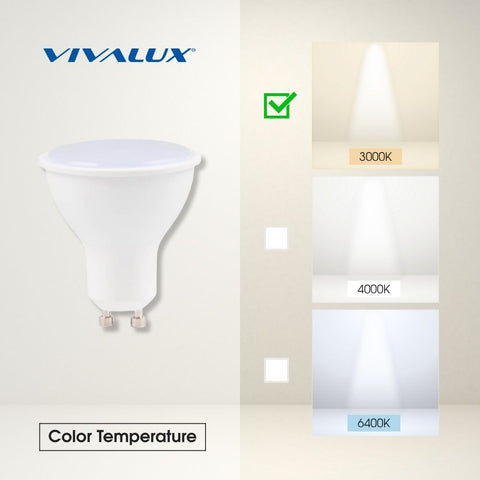 XL JDR 5W GU10 WW 3000K XARD LED