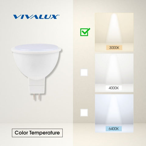 XL MR16 5W G5.3 WW 3000K XARD LED