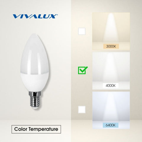 CCL 6W E14 CL 4000K CAMEO LED