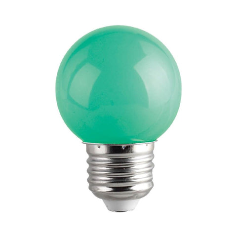 CL G45 1W E27 Green COLORS LED