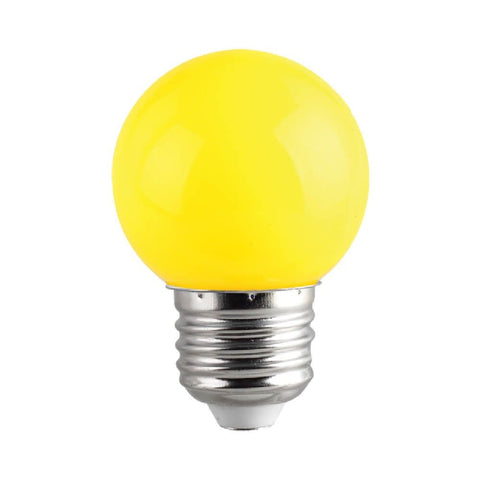 CL G45 1W E27 Yellow COLORS LED