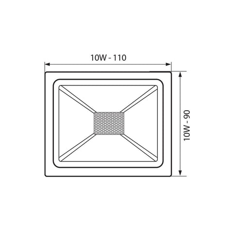 TREND LED 10W/W 4000K