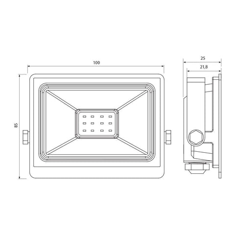 TREND LED 20W/B 4000K