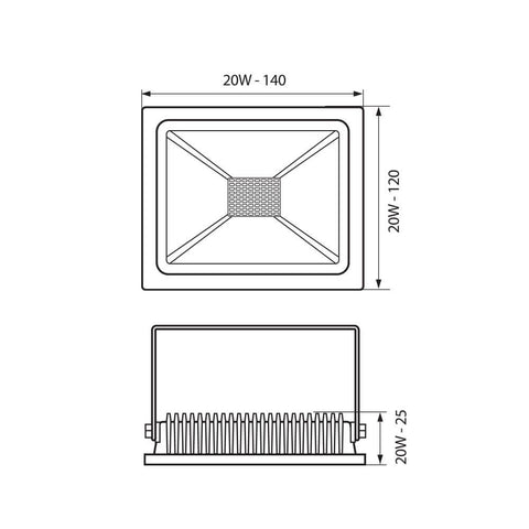 TREND LED 20W/W 4000K