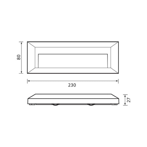 RINO LED RC3.5W DR/GR 4000K