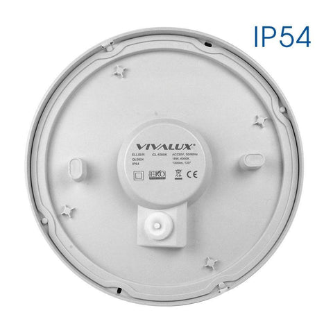 ELLIS/R LED 18W WH CL 4000K