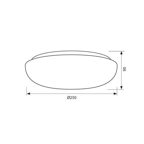 NUVOLA LED 12W CL 4000K