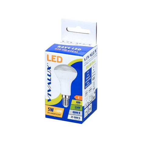 RAVE LED R50 5W E14 CL 4000K