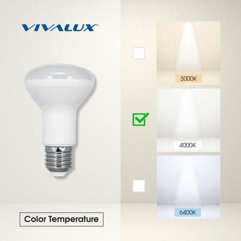 RAVE LED R63 8W E27 CL 4000K