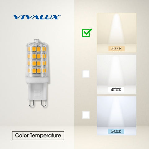 BRL 3W G9 WW 3000K BRILA LED