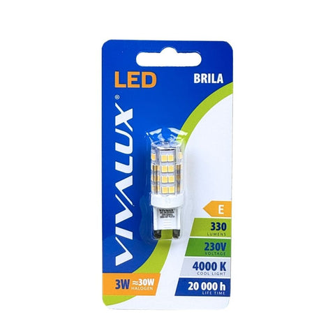 BRL 3W G9 CL 4000K BRILA LED