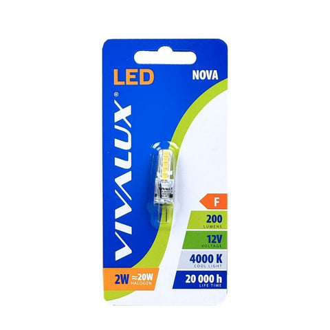 NOL 2W G4 CL 4000K NOVA LED