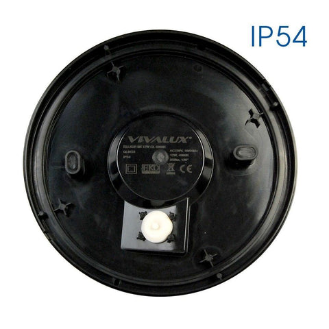 ELLIS/R LED 12W BK CL 4000K