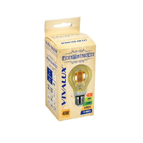 AFV60 LED 4W E27 2700K FLICK VINTAGE LED