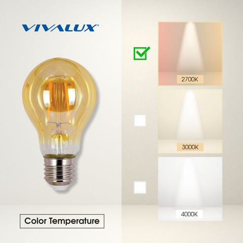 AFV60 LED 4W E27 2700K FLICK VINTAGE LED