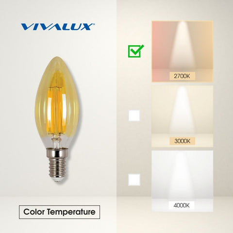 BFV35 LED 4W E14 2700K FLICK VINTAGE LED