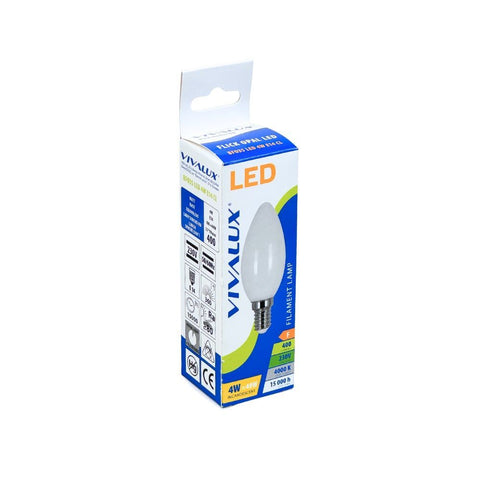 BFO35 LED 4W E14 CL 4000K FLICK OPAL LED