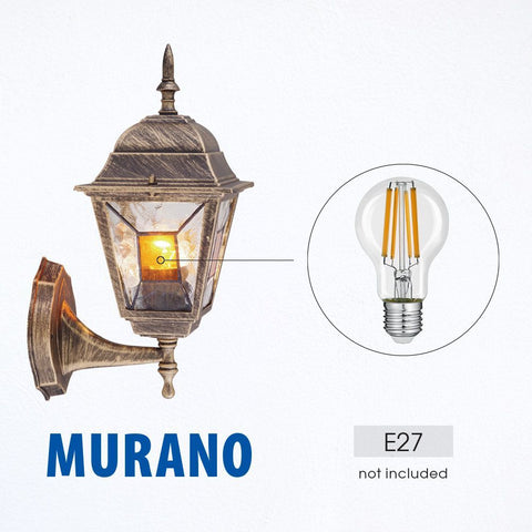 WU007/AB MURANO IP44