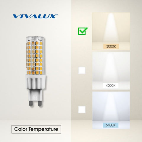 OTO LED 7W G9 WW 3000K