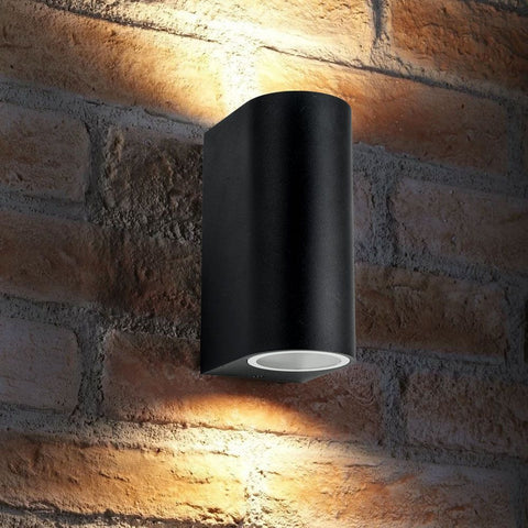 PORTO/R 2xGU10 BK IP44