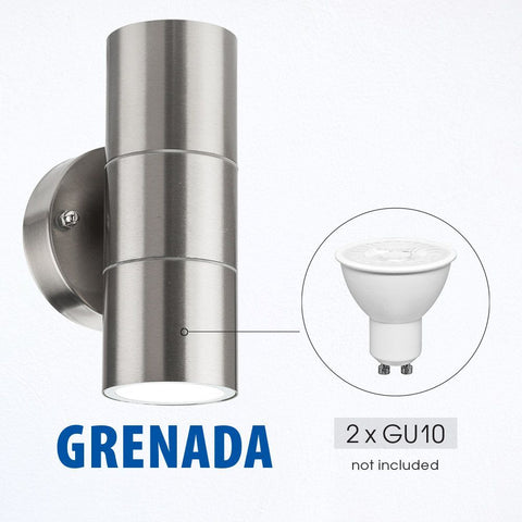 GRENADA 2xGU10 N/M IP44