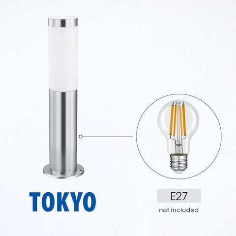 TOKYO/SS 1xE27 N/M IP44