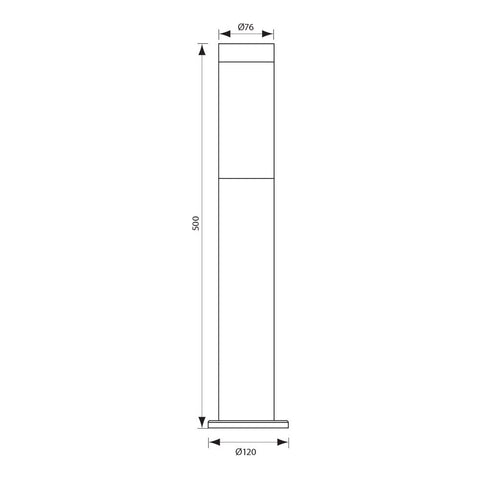 TOKYO/SS 1xE27 N/M IP44