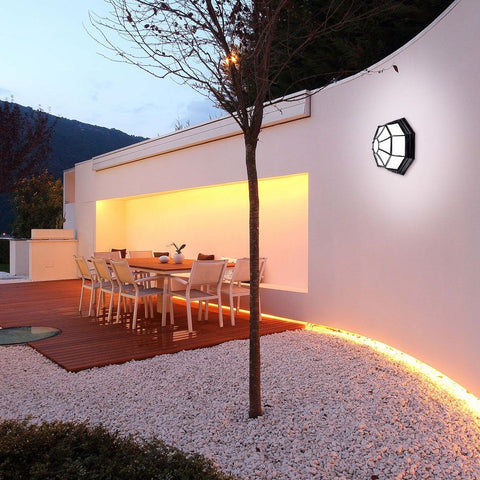 BERLIN 1xE27 BK IP44