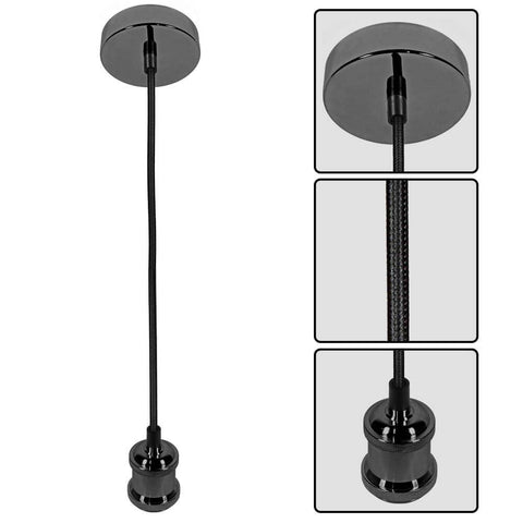 R6001 GM-BK RETRO graphite / black textile cable