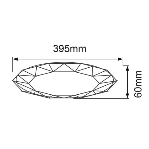 JEWEL LED 36W 3000-6400K