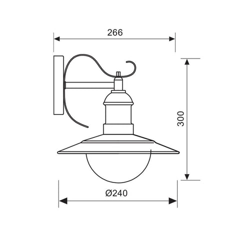 WD010/AB RIVIERA IP44