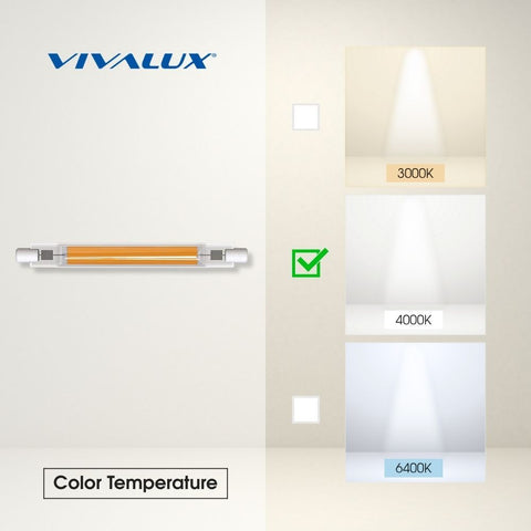 ARA LED 8W R7s CL 4000K