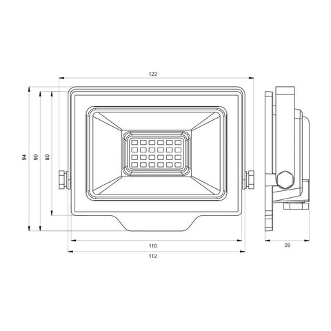 RICH LED 20W/B 6400K