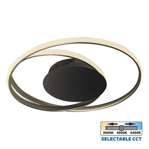 ODEON LED 38W BK CCT