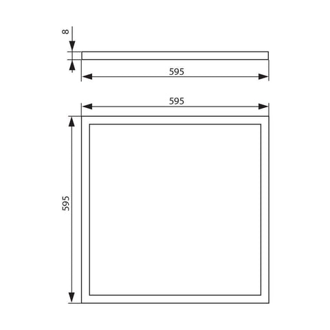 AXEL LED 40W W-6400K PREMIUM