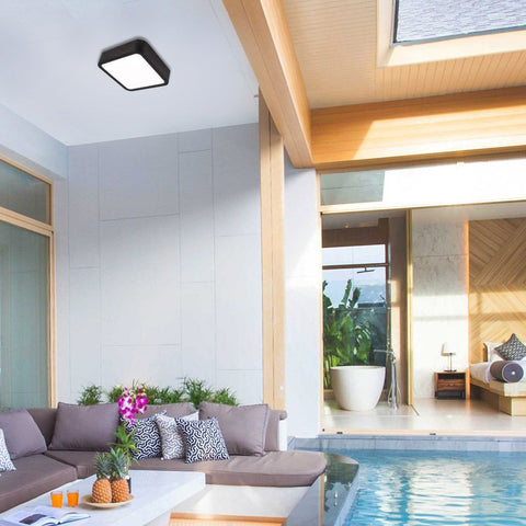 HUGO LED 18W/BK CL-4000K