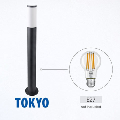 TOKYO/PS 1xE27 BK IP44