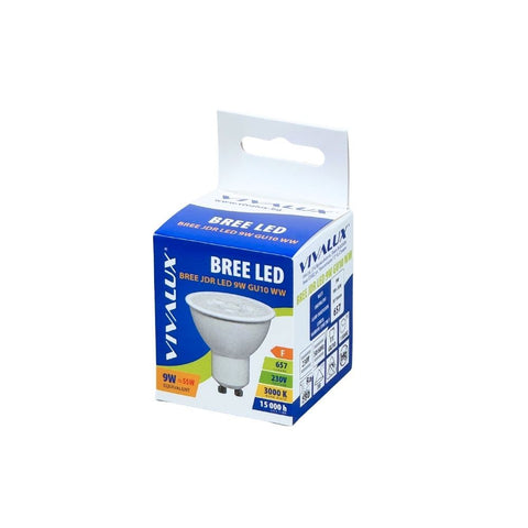 BREE JDR LED 9W GU10 WW-3000K