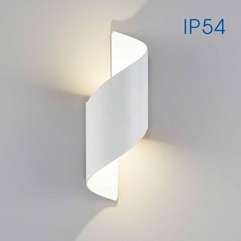 APOLLO LED 2x5W WH IP54 CL-4000K