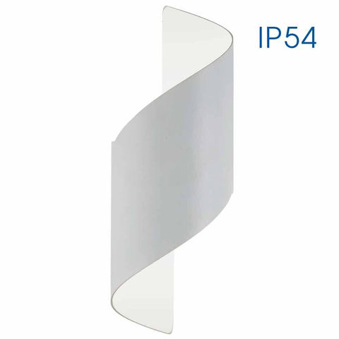 APOLLO LED 2x5W WH IP54 CL-4000K