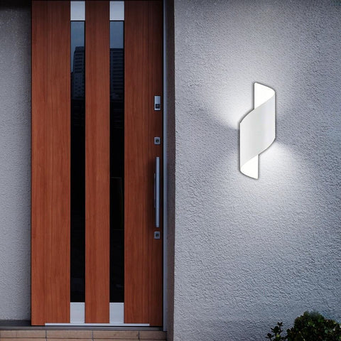 APOLLO LED 2x5W WH IP54 CL-4000K