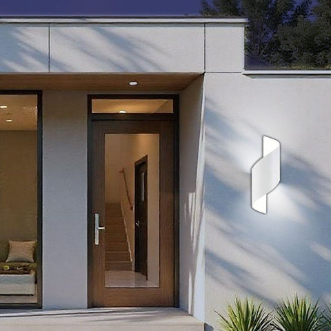 APOLLO LED 2x5W WH IP54 CL-4000K