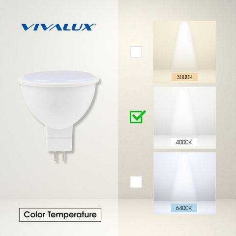 XL MR16 5W G5.3 CL 4000K XARD LED