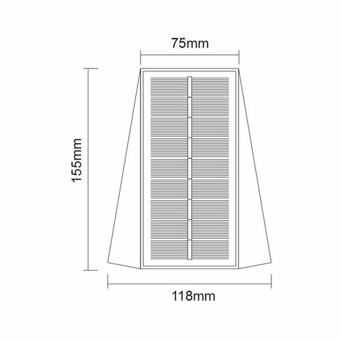POLUX SOLAR LED 4W 3CCT