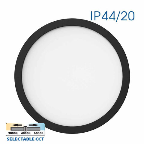 NEBULA LED 24W BK CCT-switch