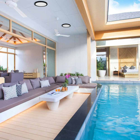 NEBULA LED 24W BK CCT-switch