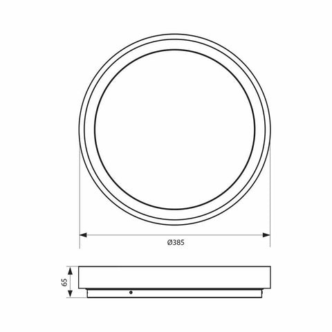PLEADA LED 36W RGB 3000-6000K