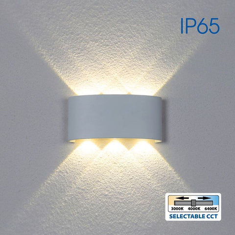 ARUBA LED 6W WH CCT-switch IP65